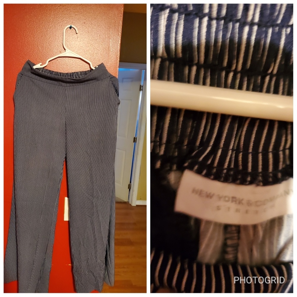 New York and Company wide leg pants